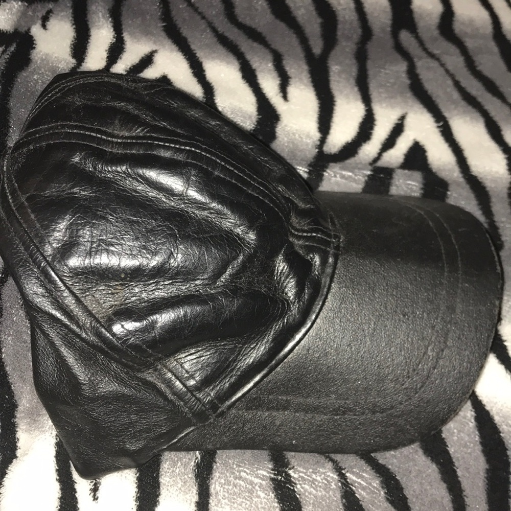 Unisex Leather Hat